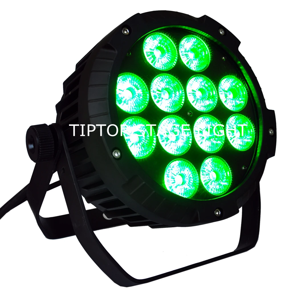 Уличный светодиодный светильник Par Light 12x18 Вт RGBWAUV водонепроницаемый IP65