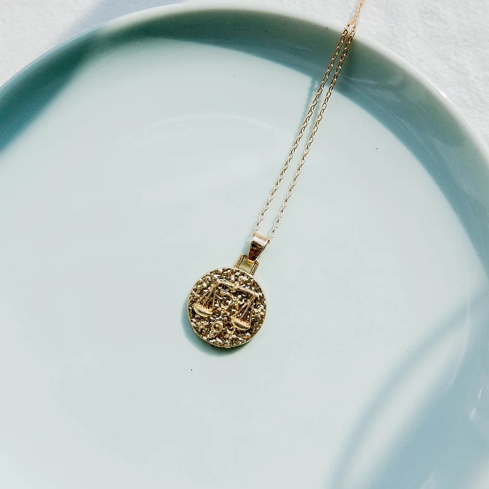 1 шт. Знак зодиака ожерелье 12 Созвездие ожерелье s Небесный Keepsake ювелирные изделия Дева Телец Leo Близнецы Bijoux Femme Мода