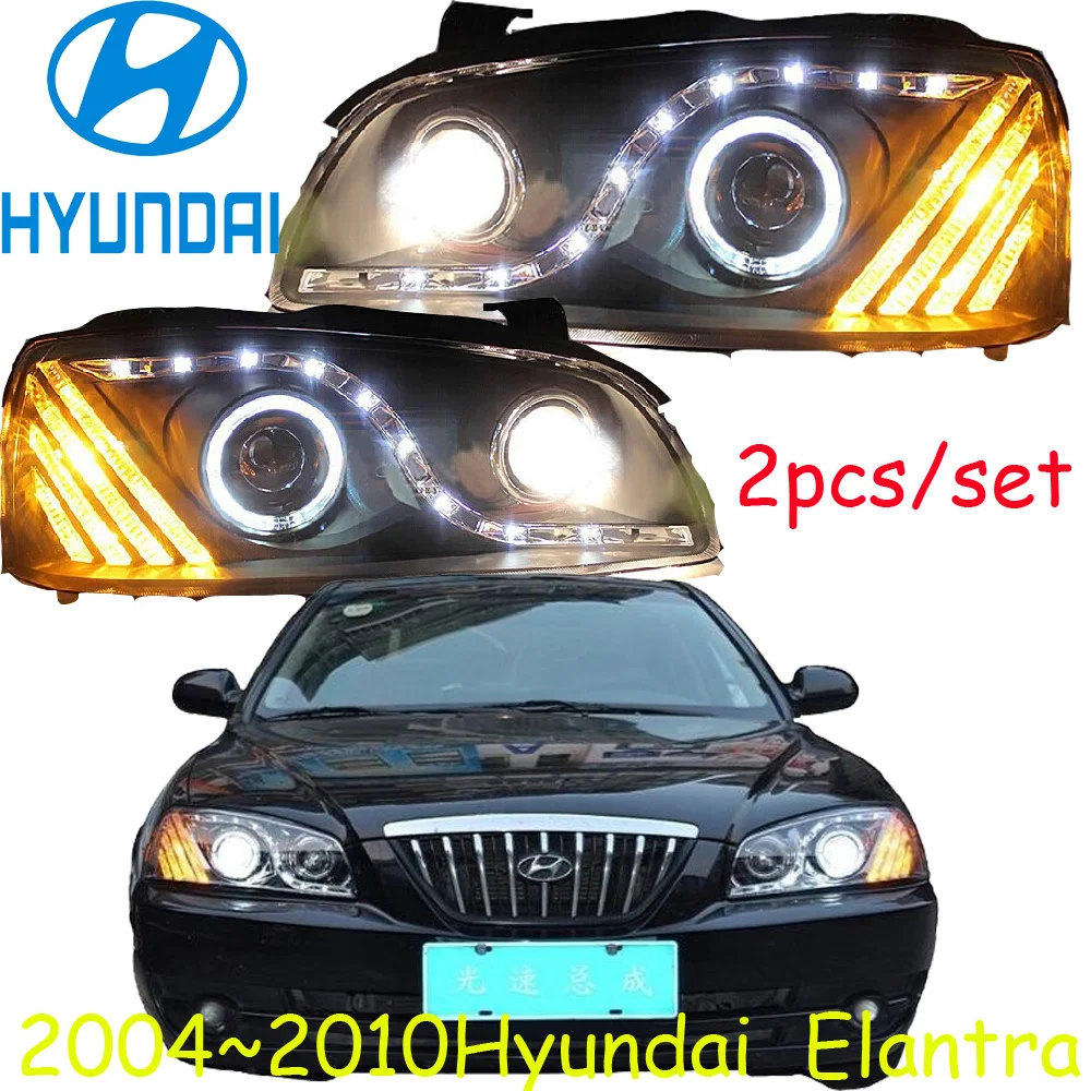 Синий S светодиодный фары Da для HUNDAI Elantra 2005 ~ 2010 Бесплатная доставка! Дневной