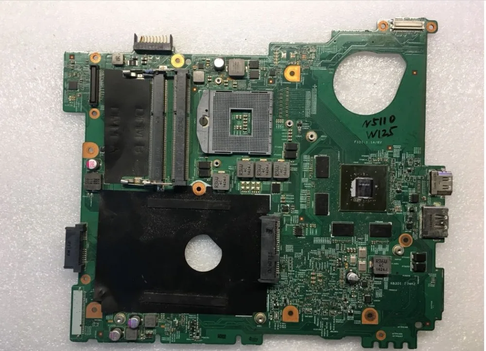 

Оригинальная материнская плата 0MWXPK для Dell Inspiron 15R N5110, материнская плата NVIDIA DDR3 0J2WW8 J2WW8 HM67, тест 100%