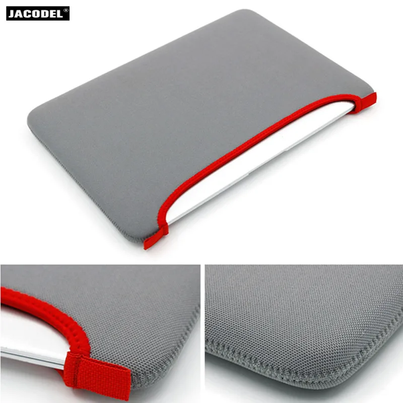 Чехол для компьютера с застежкой молнией Jacodel Macbook Air Pro retina 11 12 13 15 3 6 дюймов Сумка