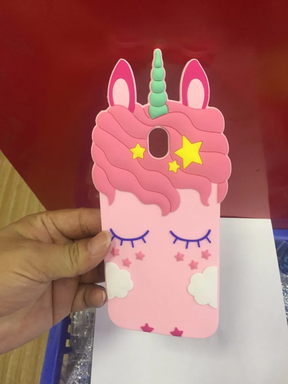 HAIANGUO For Samsung Galaxy J3 J5 J7 pro 2017 EU J530 J730 Unicorn phone Cases Cute Cartoon Eyelashes horse Soft back cover case |