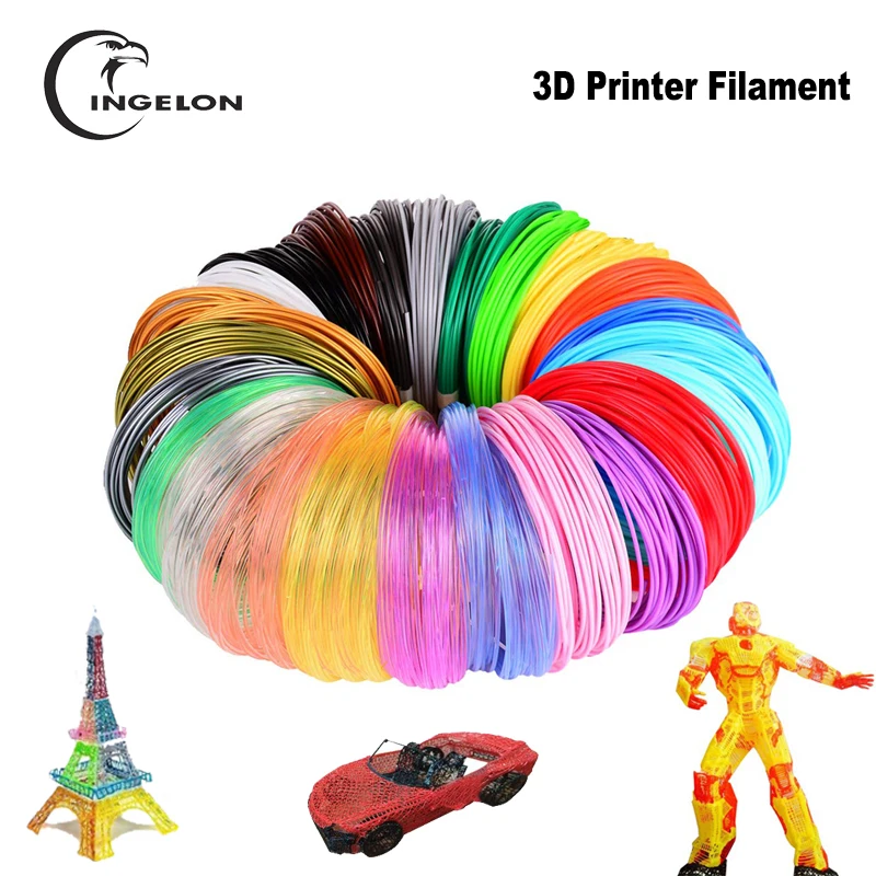 Pla пластик для 3d-ручек 50 м/100 м/200 м АБС-пластик печати 1 75 pla-нить многоцветный