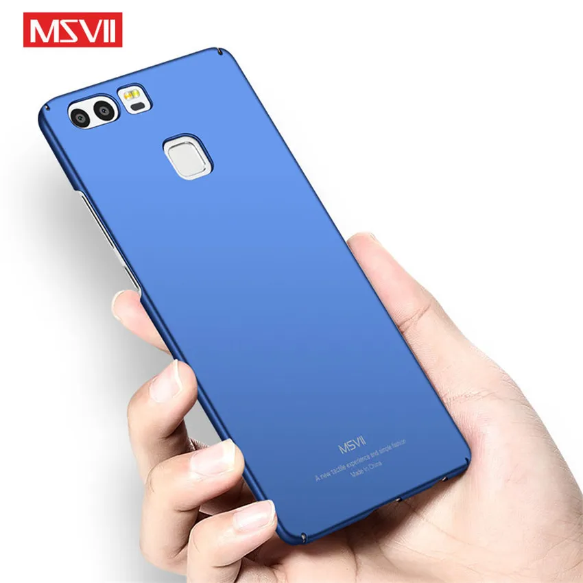 Huawei P9 Lite Case Cover Luxury Silm Hard PC Msvii Brand Back For Pro P9Lite Cases Full Protector Phone Coque |