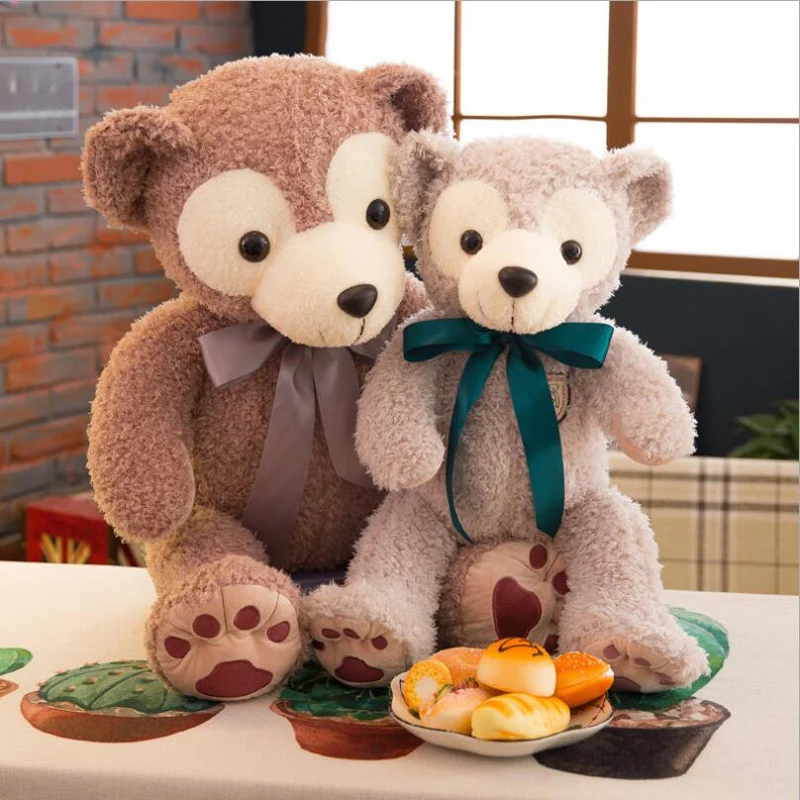 Новый стиль лента медведь короткая плюшевая игрушка чучело кукла подарок на день