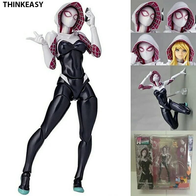ThinkEasy Series костюм паук Гвен Стэйси ПВХ экшн фигурка Коллекционная модель игрушка 16