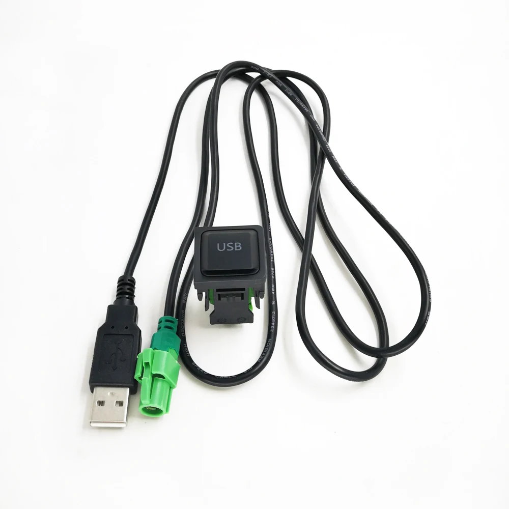 USB переключатель Кабель адаптер для радиоуправления RCD510 RCD310 Volkswagen Touran Bora Sagitar Skoda