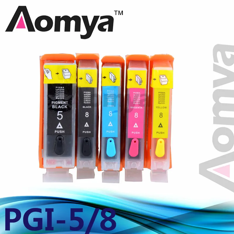 Многоразовый картридж Aomya Для принтеров Canon PIXMA совместимый с