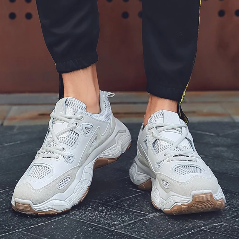 Autumn High Top Star Shoes Men Luxury Chunky Sneakers White Designer Tenis Masculino Casual Hip Hop Zapatos Hombre | Обувь