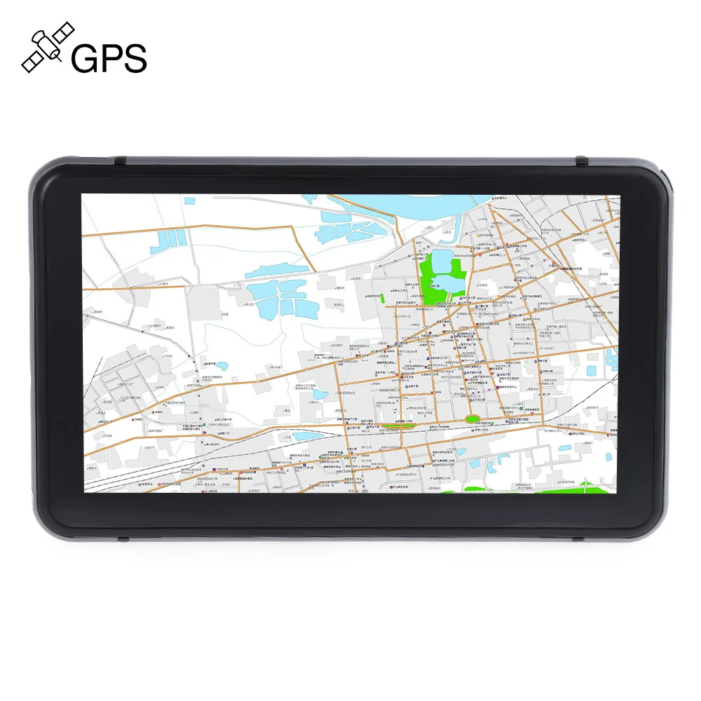 706 7 дюймов Грузовик автомобилей gps навигации навигатор с Бесплатная Карты Win CE 6