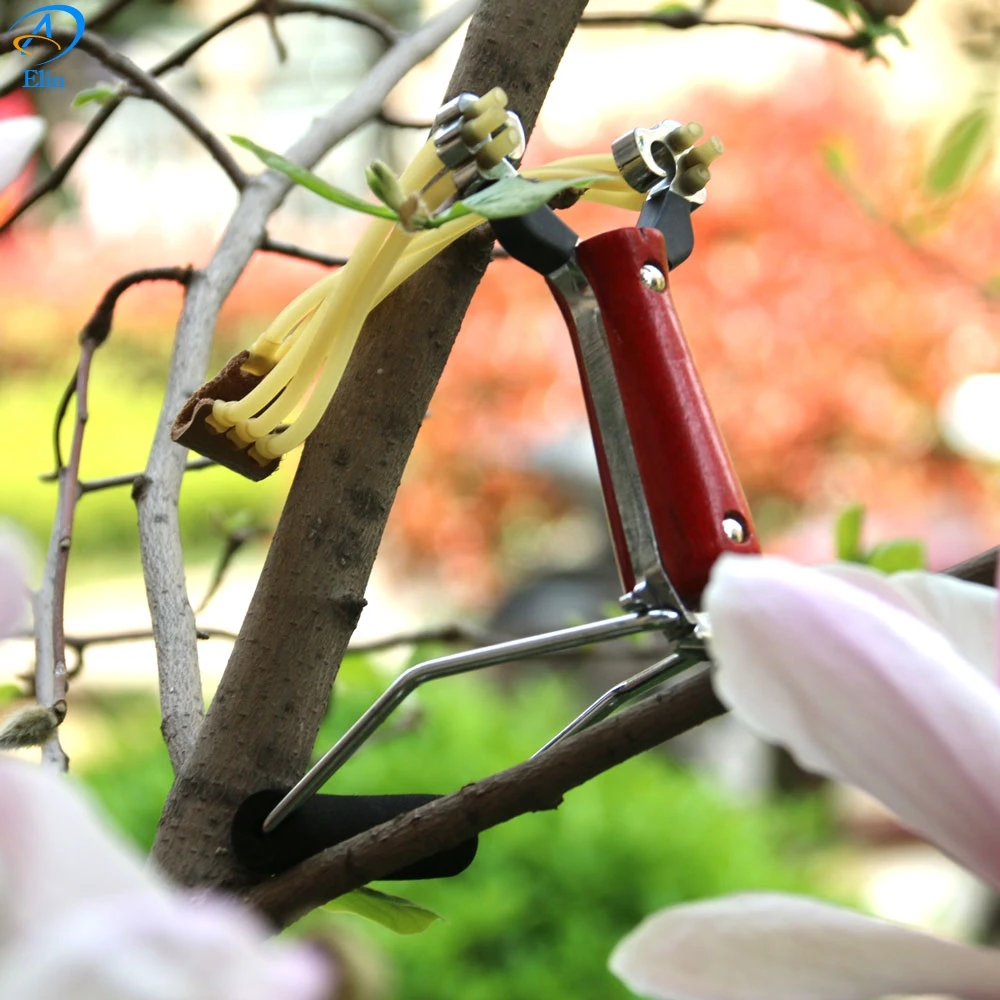 2017 Алюминиевый Сплав Складные Запястье Съемки Слинга Рогатка Профессиональный