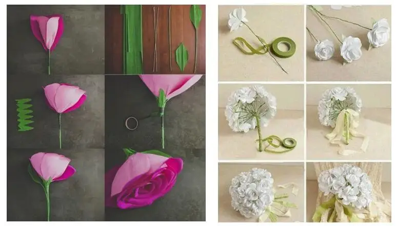 1 2 см 30y DIY Цветочный декор самоклеющиеся зеленые бумажные ленты Цветочная лента
