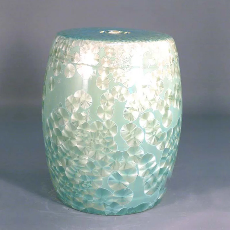 

Ceramic Art Stool Living Room Decoration Loft Leisure Drum Footstool