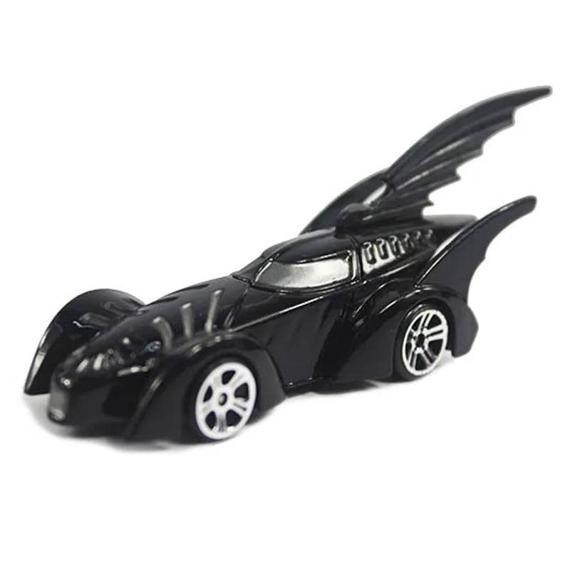 10 шт./компл. мини Бэтмобиль Металлические Diecast Автомобили 1: 64 Форсаж Бэтмен Темная