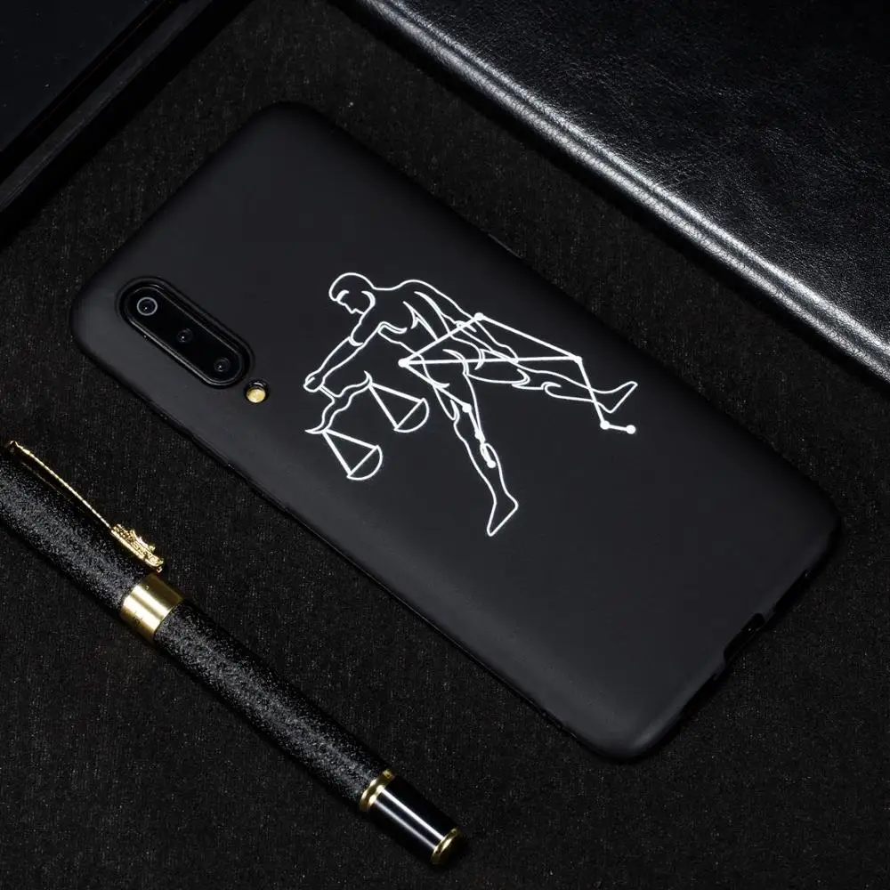 Модный чехол с рисунком знака зодиака мягкий силиконовый из ТПУ Для Xiaomi 9 Mi A1 5X A2 6X