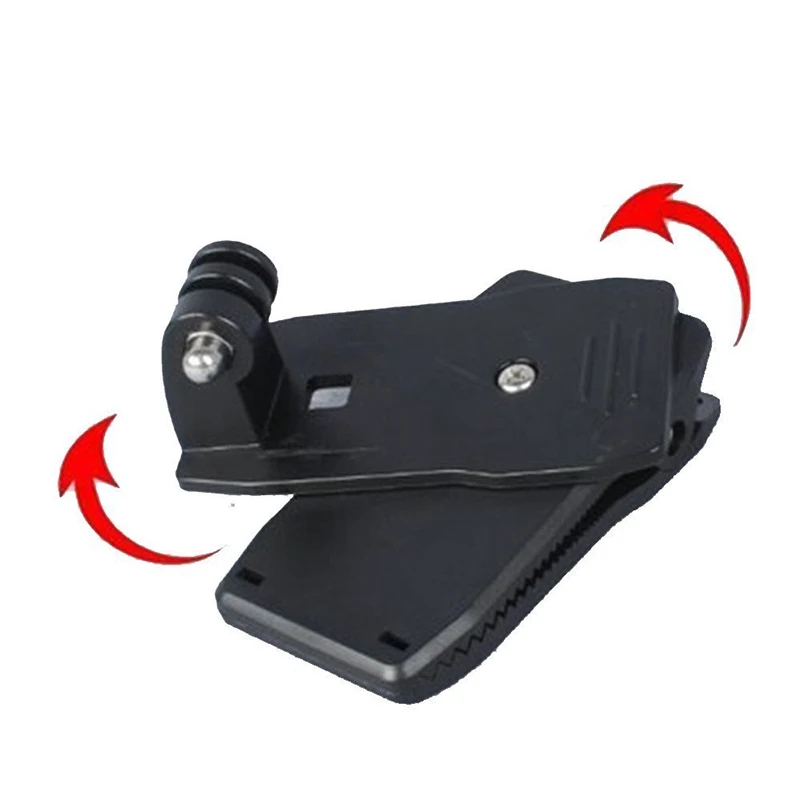 Спортивные камеры Xiaomi Yi GoPro Sjcam рюкзак зажим Крепление для Go Pro 3 SJ4000/SJ5000/SJ6000/SJ7000