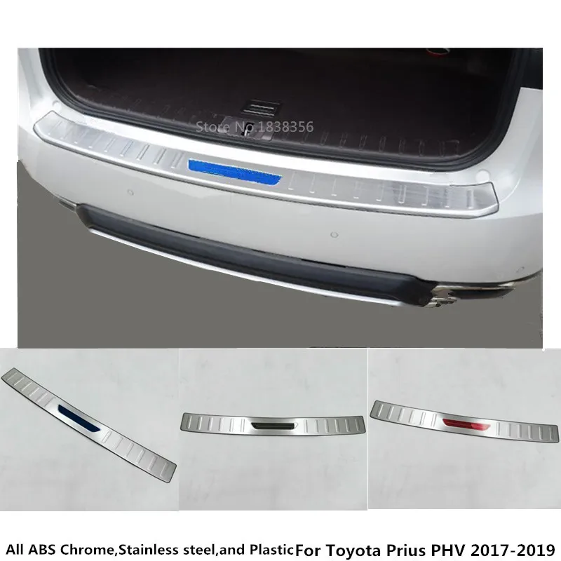Наклейка для автомобиля Toyota Prius PHV 2017 2018 2019 накладка на заднюю педаль из