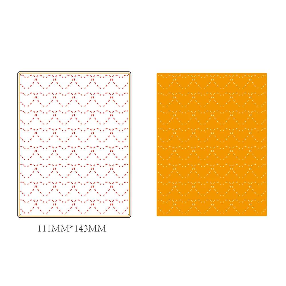 Любовь фон резки штампы Вырезать DIY украшения рельефное тиснение для