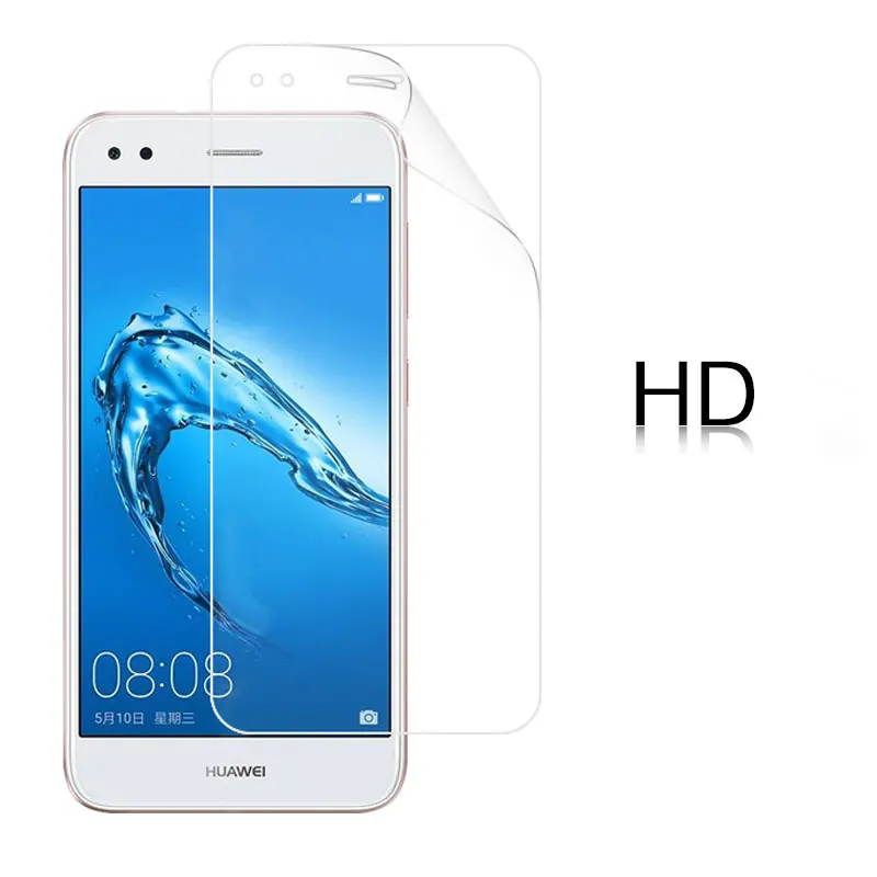 Anti-Glare Matte Film For Huawei Enjoy 7 5 in SLA-AL00 HD Clear Glossy Screen Front Cell Phone Cover + Cleaning Cloth Tools | Мобильные