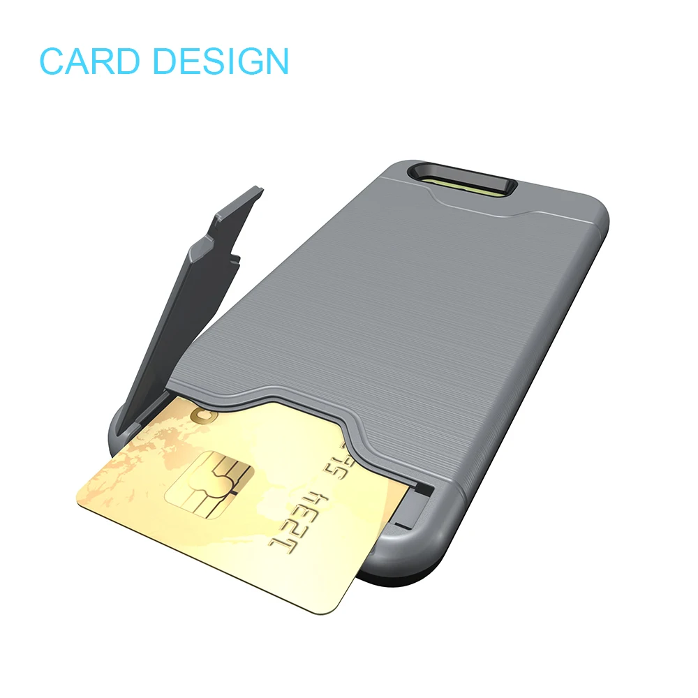 Tollcuudda для Huawei P10 Plus ТПУ &amp PC простой Подставки крышка с карты pocketand casephone мобильный