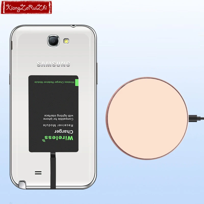 Mirco android мобильный телефон беспроводной зарядный приемник для Apple зарядное