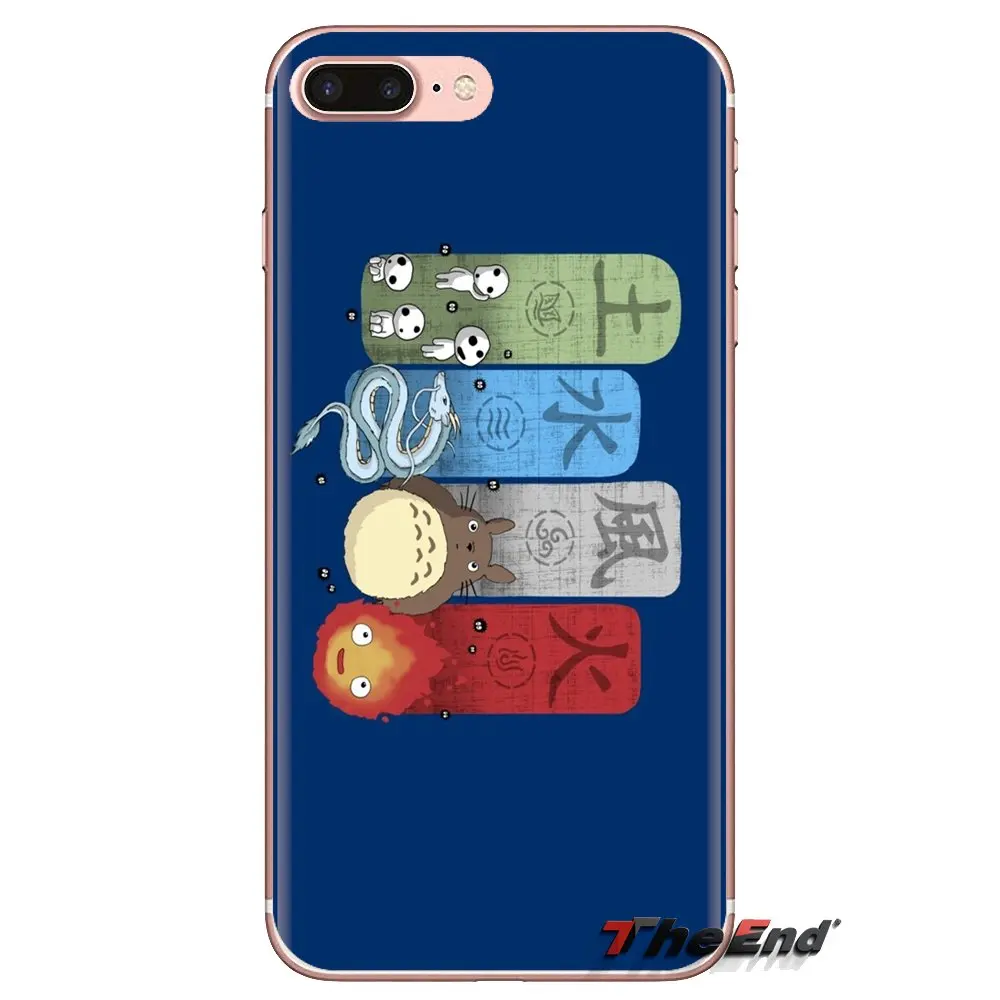 water air Ether Fire Element Four TPU Skin Cover For Sony Xperia Z Z1 Z2 Z3 Z5 compact M2 M4 M5 C4 E3 T3 XA Huawei Mate 7 8 Y3II |