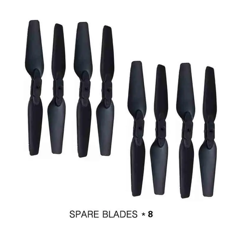 8pcs LeadingStar JY019 пропеллер E58 RC Дрон аксессуары складной пропеллер реквизит лезвия - Цвет: 8pcs