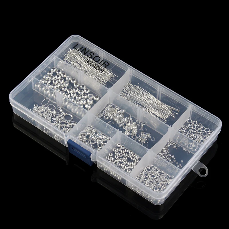 Набор аксессуаров для ювелирных изделий сделай сам набор коробок с зажимным