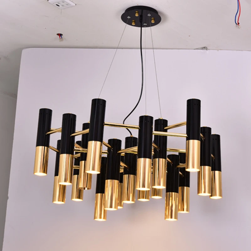 

12/19 головки современный светодиодный потолочный светильник творческий Алюминий люстра в виде сот подвеска домашнего освещения для Гостина...