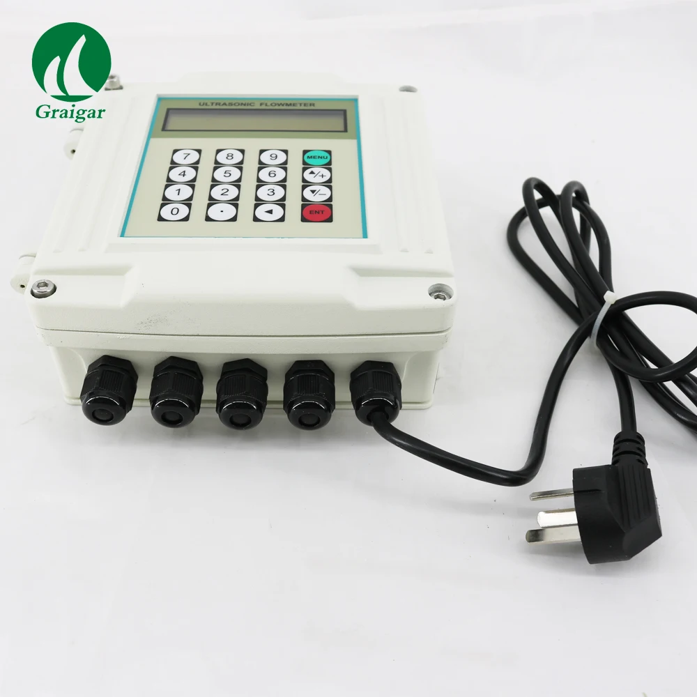 

Free shipping Fixed Ultrasonic Flow Meter TUF-2000SW+TM-1 DN50-700mm Digital Flowmeter