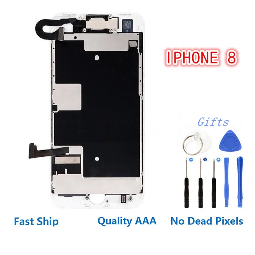 Полный комплект 4 7/5 5 для iPhone8/8Plus ЖК дисплей дигитайзер в сборе Замена хороший 3D