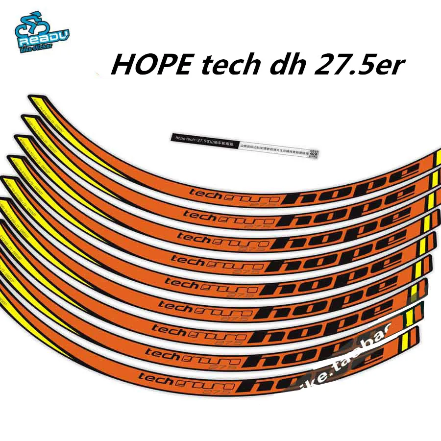 HOPE tech dh 27 5 горный велосипед колеса клейкие наклейки диски er обод