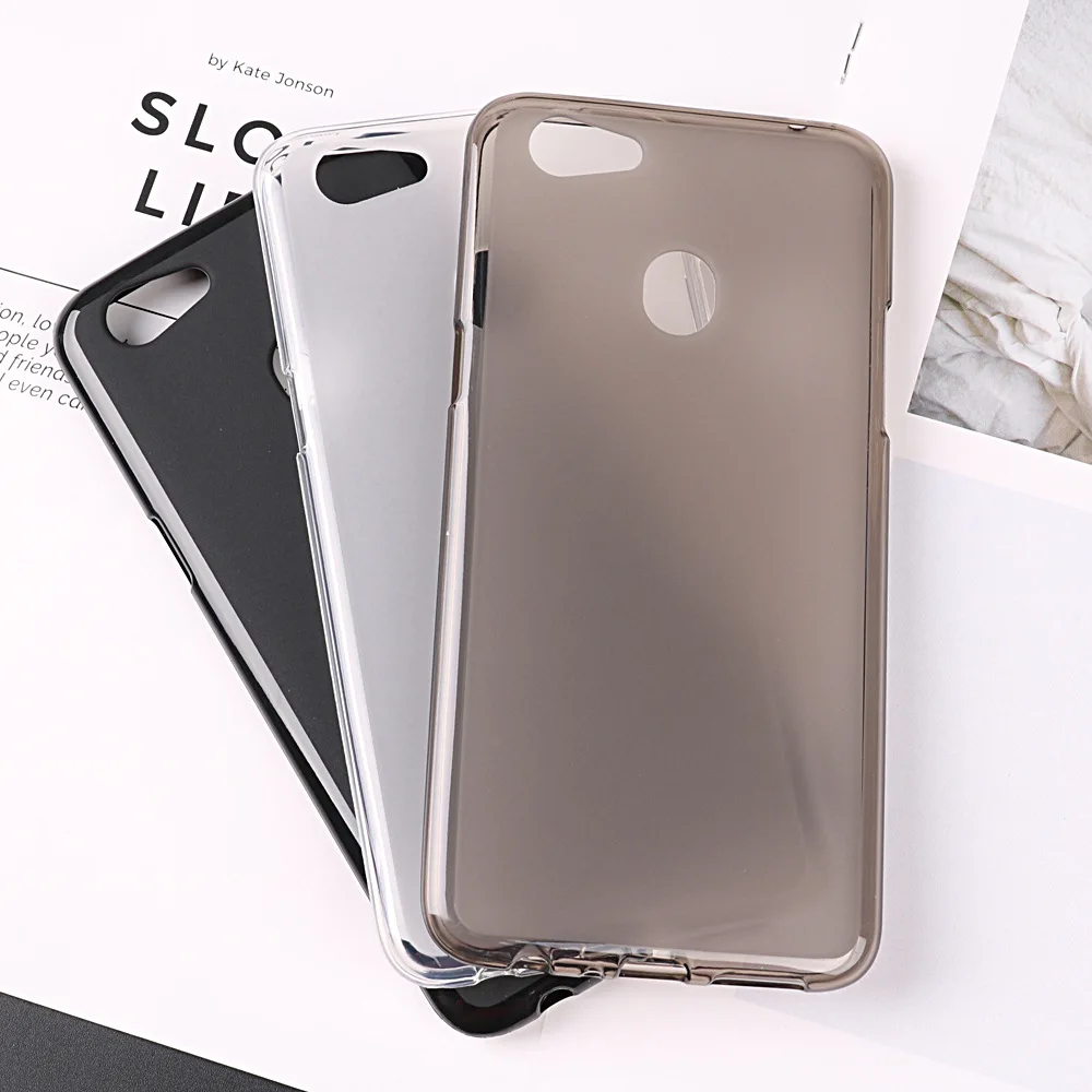 Мягкий силиконовый чехол-накладка для OPPO A73 6 0 A83 5 7 CPH1725 CPH1729 черный белый серый