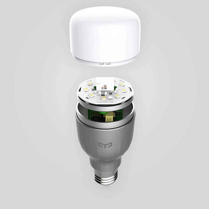 Оригинал Xiaomi Yeelight Blue II LED Умная Лампа (Красочная версия) E27 9 Вт 600 Люмен Mi Light Wi Fi