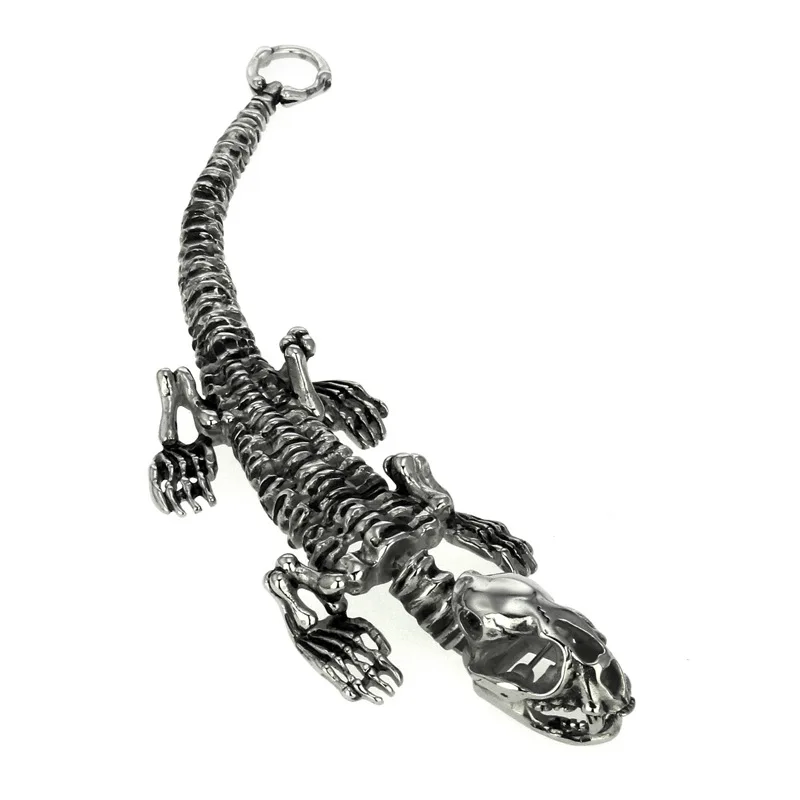 

New personality alternative domineering titanium steel animal dinosaur bracelet stainless steel jewelry