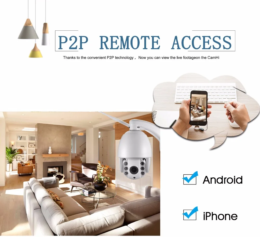 Stardot Wireless 4G camera ip Outdoor PTZ 1080P SIM card ptz speed dome 128G TF security surveillance | Безопасность и защита