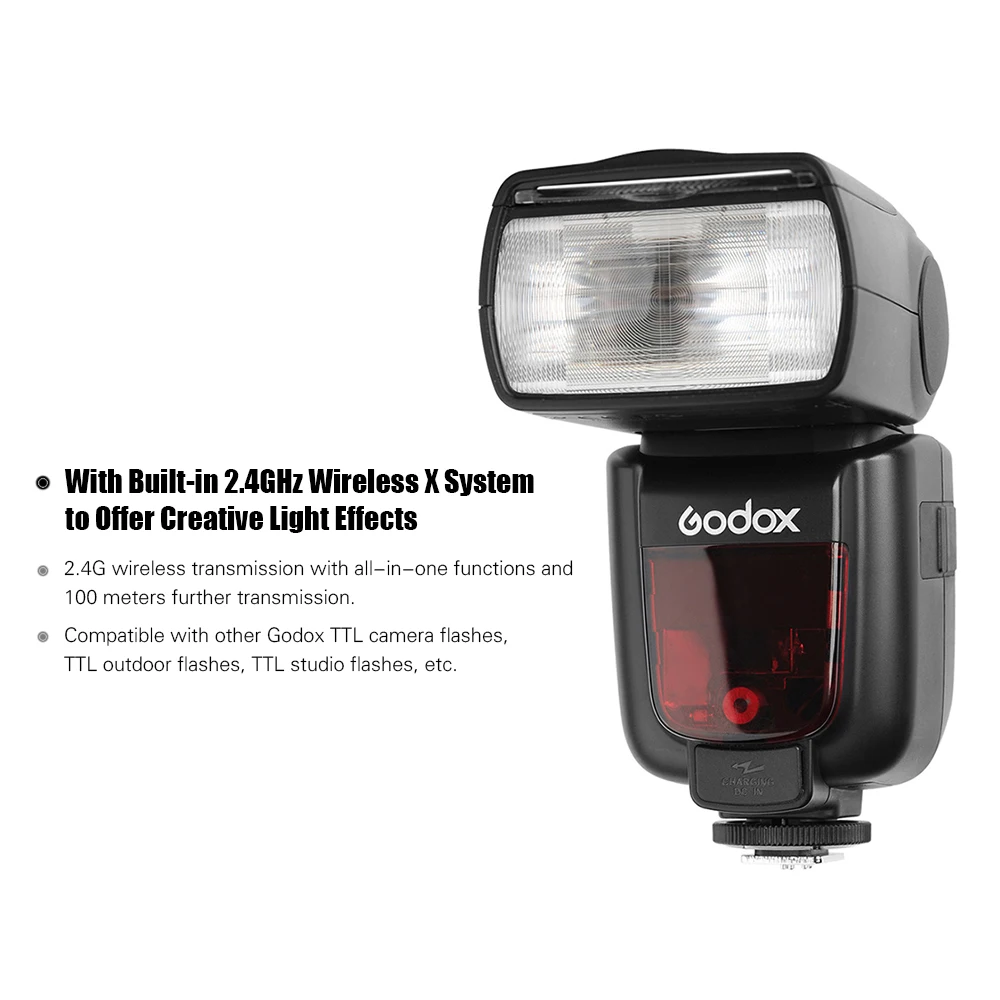 Godox Thinklite TT685O TTL камера Вспышка Speedlite GN60 2 4G Беспроводная передача для Olympus E M10II Panasonic