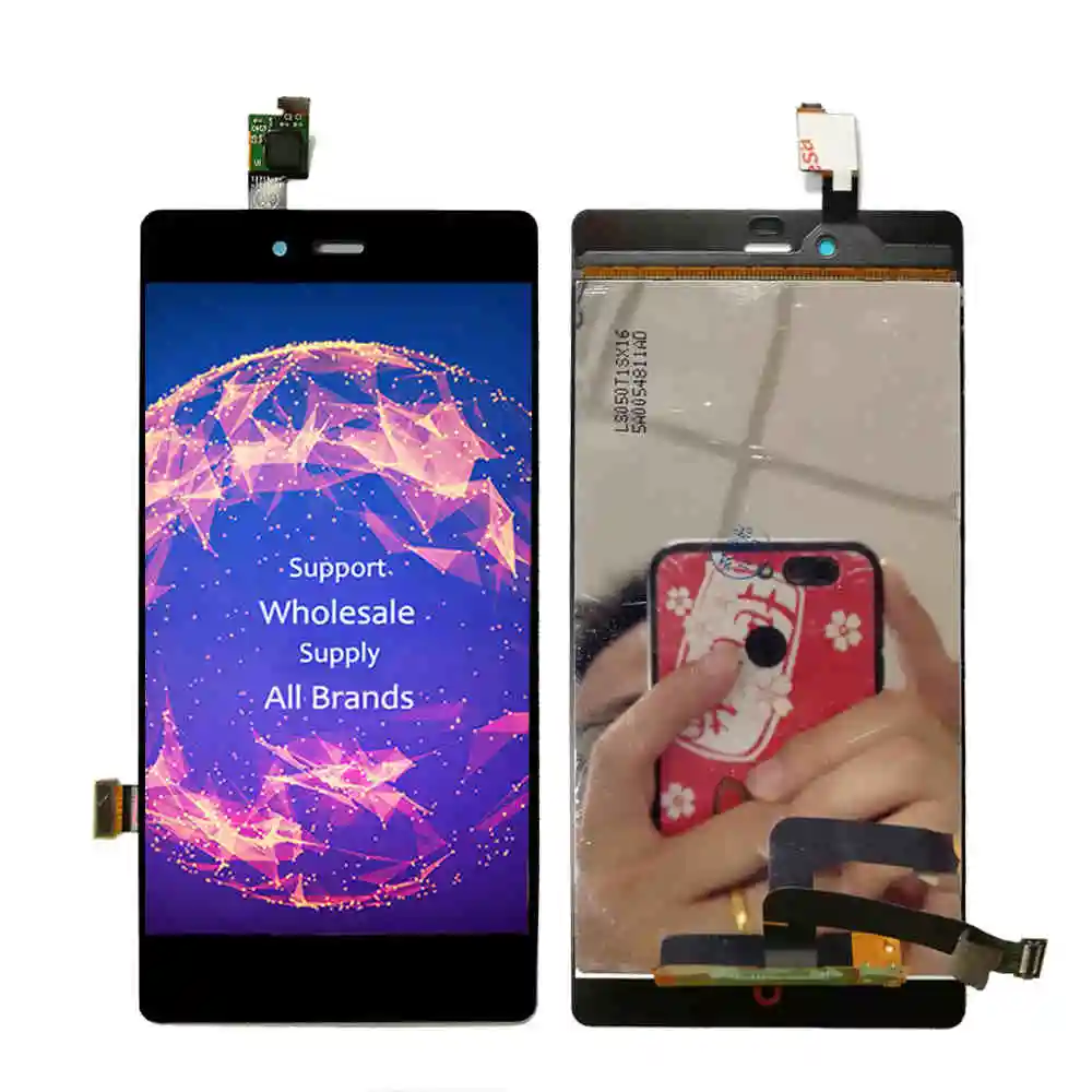 ЖК-дисплей с рамкой для zte Nubia Z9 mini NX511J ЖК-дисплей экран в полной комплектации сенсорный датчик дигитайзер сборка Замена Z9mini дисплей