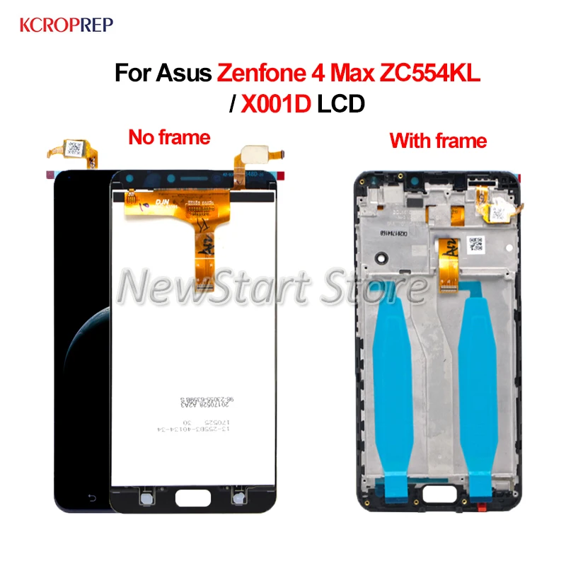 ЖК дисплей для Asus Zenfone 4 Max ZC554KL дигитайзер сенсорного экрана в сборе 100% Новый