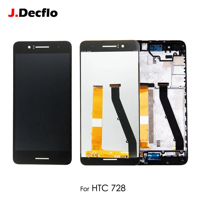 Для htc Desire 728 г ЖК дисплей Дисплей Сенсорный экран планшета Ассамблеи с/без рамки