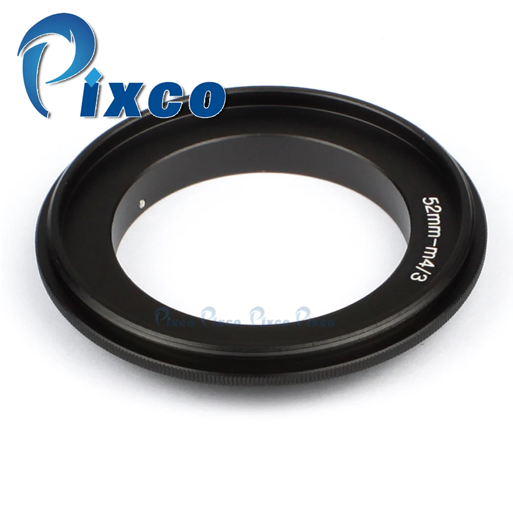 52 мм объектив макро обратный адаптер кольцо для камеры Micro Four Thirds|adapter ring|pixco adapterring