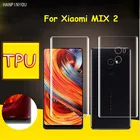 Защитная пленка для Xiaomi Mi Mix 2, Mix2, мягкая, прозрачная, с полным покрытием, из ТПУ, не закаленное стекло