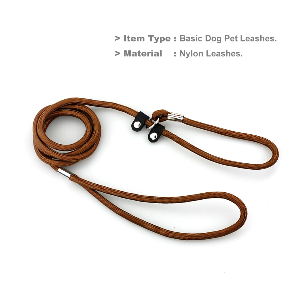 Pet Leashes For Dog Training Walking Leads Iron Control Rope Durable Nylon Outdoor Supplies PY0229 | Дом и сад