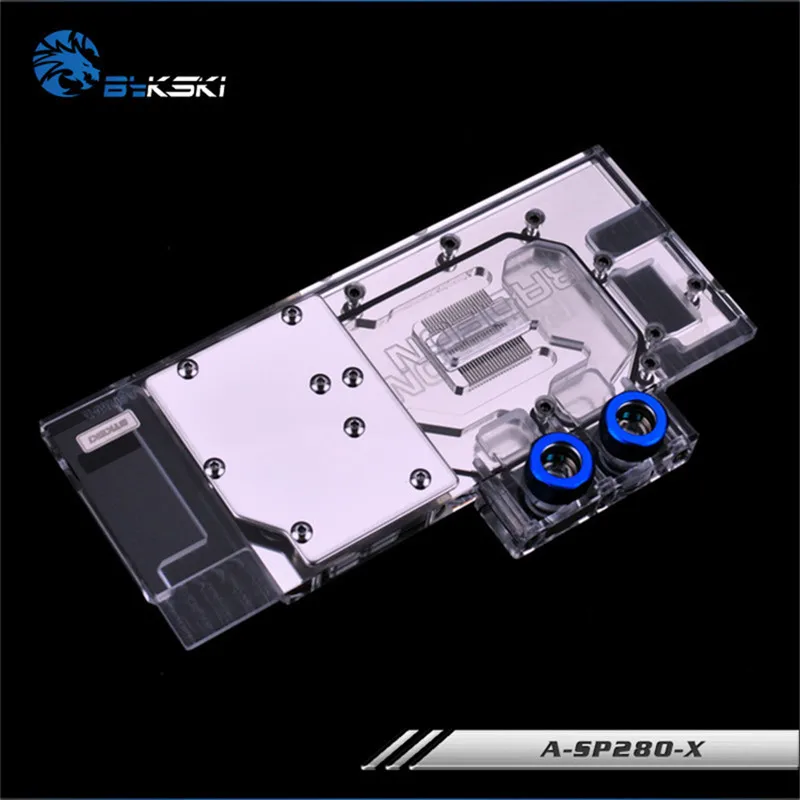Bykski графический блок с полным покрытием для Sapphire R9 280X HD7970 6G VXOC графическая карта