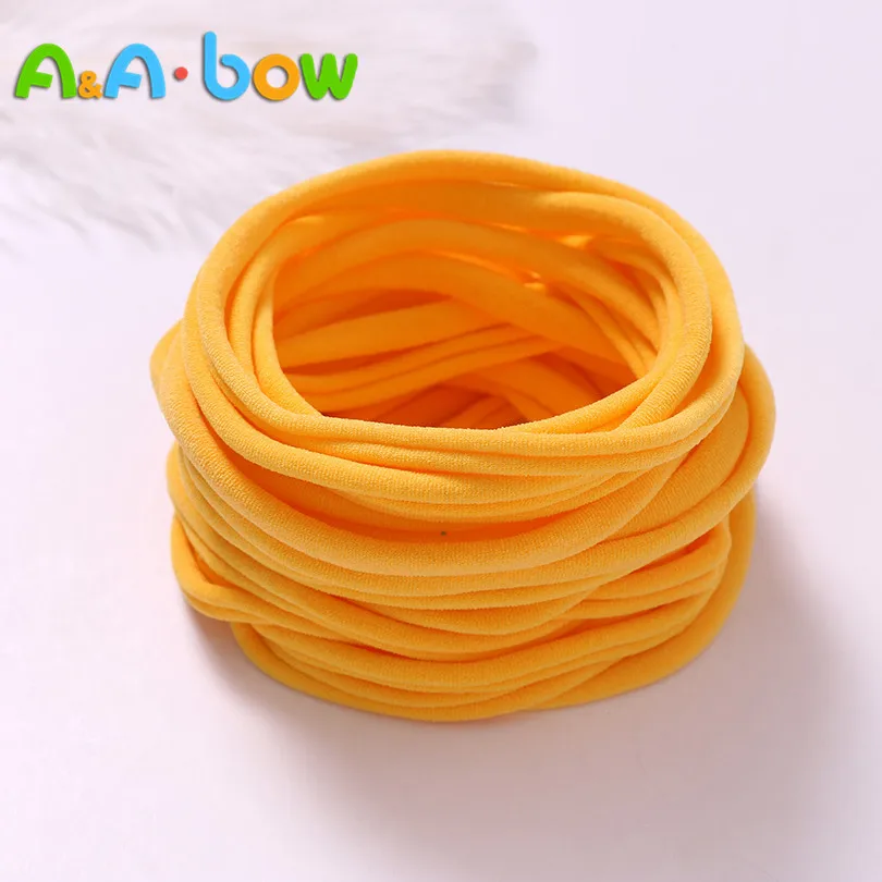 1000 шт. Супермягкие эластичные нейлоновые повязки на голову для новорожденных |