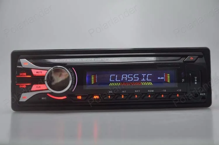 Авторадио автомобильное радио аудио стерео FM Aux вход приемник с SD USB MP3 плеер bluetooth 1 DIN автомобильное радио кассетный плеер