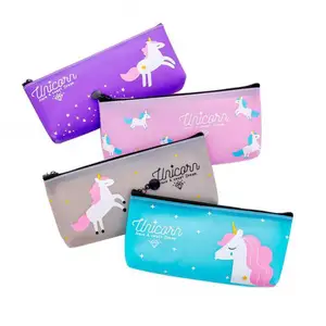 Мечта Единорог девушка Сердце ручка сумка корейский креативный желе ПВХ небо Звезда пенал студенческий пенал для карандашей Escolar стационарный