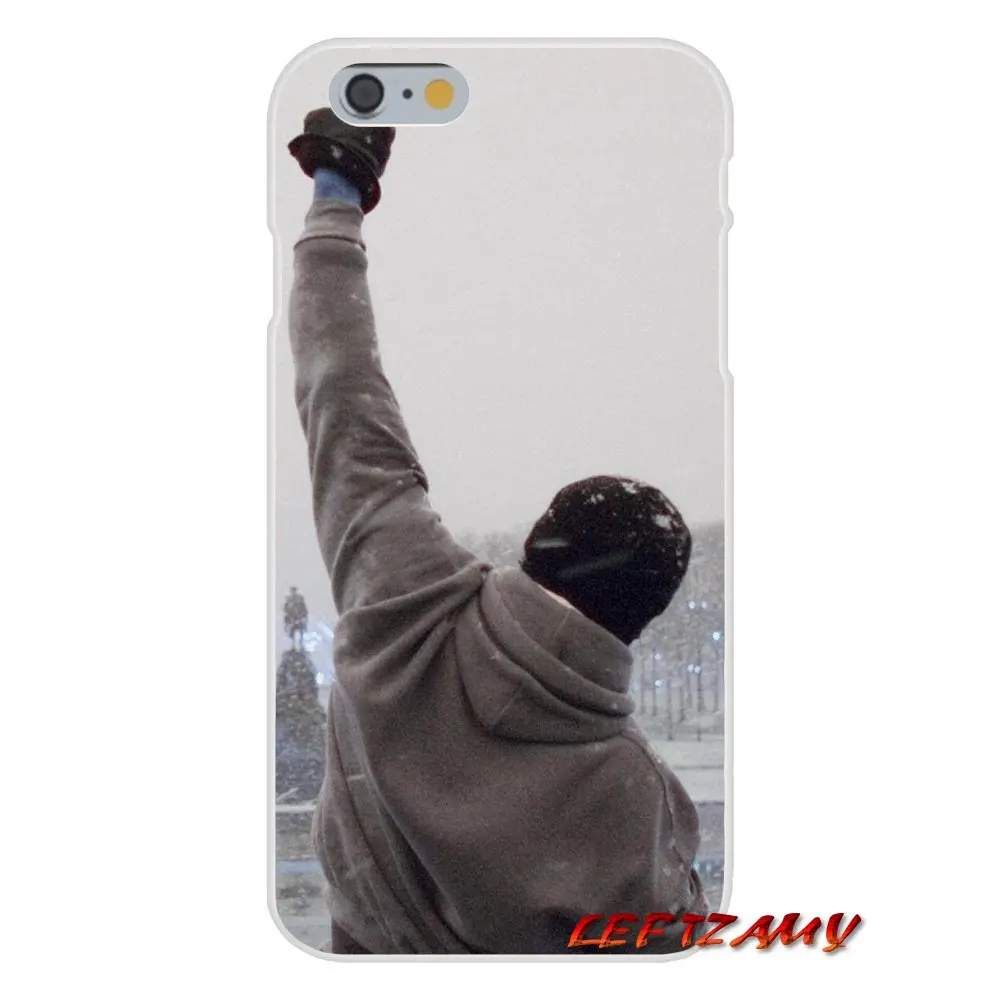 Чехол для мобильного телефона с мотивационными словами rocky balboa iPhone X XR XS MAX 4 4S 5 5S 5C