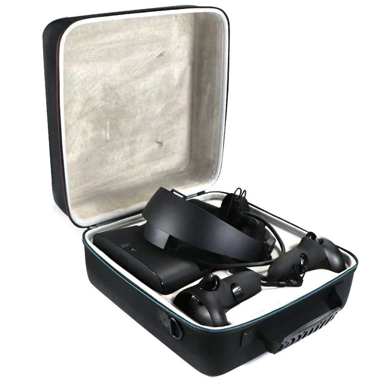 Hard Carrying Case For Oculus Rift S Pc-Powered Vr Gaming Headset Protective Storage Travel Box (Black+Grey) | Электроника