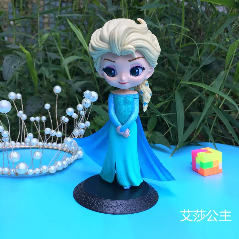 Украшение для торта, набор из 6 предметов, ледяная и снежная маржа, Isana Garrison Ice and Snow queen, кукла, сцена - Цвет: see chart